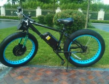 Велосипед электро-фэт байк (fat bike) Pride trophy1